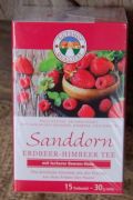 Sanddorn Erdbeer-Himbeer-Tee